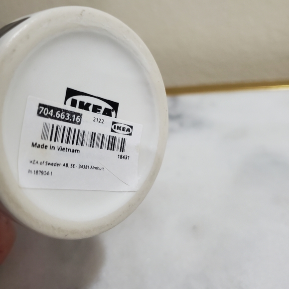 IKEA Black and White Cat Vase - Picture 6 of 7